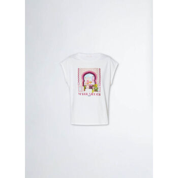 Abbigliamento Donna T-shirt maniche corte Liu Jo  Bianco