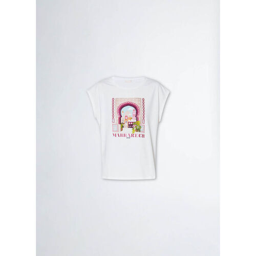 Abbigliamento Donna T-shirt & Polo Liu Jo  Bianco
