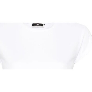 Abbigliamento Donna T-shirt maniche corte Elisabetta Franchi MAGLIA Bianco