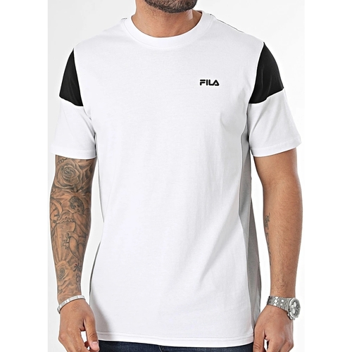 Abbigliamento Uomo T-shirt & Polo Fila FAM0629 13291-UNICA - T shirt Bianco
