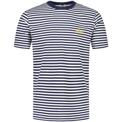 Abbigliamento Uomo T-shirt maniche corte Woolrich cfwote0121mrut3687-31010 Blu