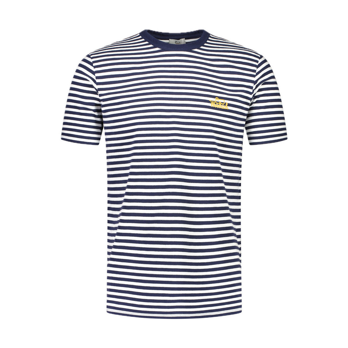 Abbigliamento Uomo T-shirt maniche corte Woolrich cfwote0121mrut3687-31010 Blu