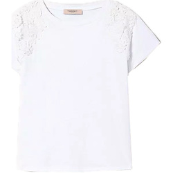 Abbigliamento Donna T-shirt maniche corte Twin Set 241tt2270-00001 Bianco