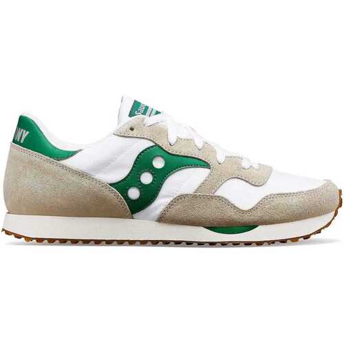Scarpe Uomo Sneakers Saucony ORIGINALS 70757-28 DXN TRAINER WHITE GREEN Bianco