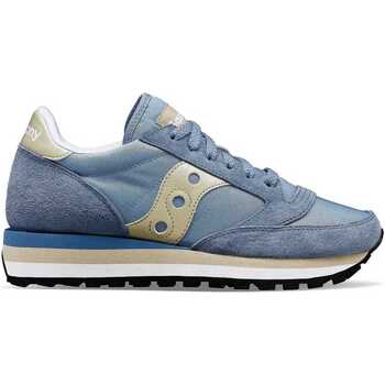 Scarpe Donna Sneakers Saucony ORIGINALS JAZZ O' TRIPLE S60530-44 LIGHT BLUE GOLD Blu