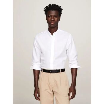 Abbigliamento Uomo Camicie maniche lunghe Tommy Hilfiger MW0MW34641-YCF OPTIC WHIYE Bianco