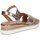 Scarpe Donna Sandali Inuovo sandalo 113065 pelle intrecciata bronzo Altri