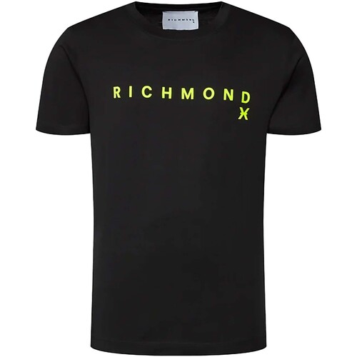 Abbigliamento Uomo T-shirt & Polo John Richmond T-Shirt Aaron Nero