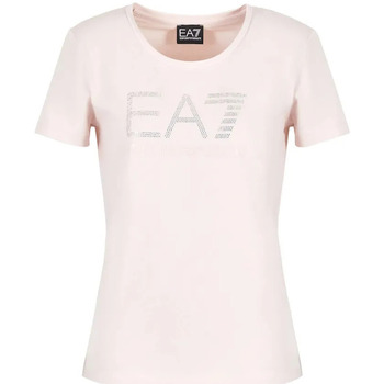 Abbigliamento Donna T-shirt & Polo Ea7 Emporio Armani T-shirt EA7 3DTT21 TJFKZ Donna Rosa