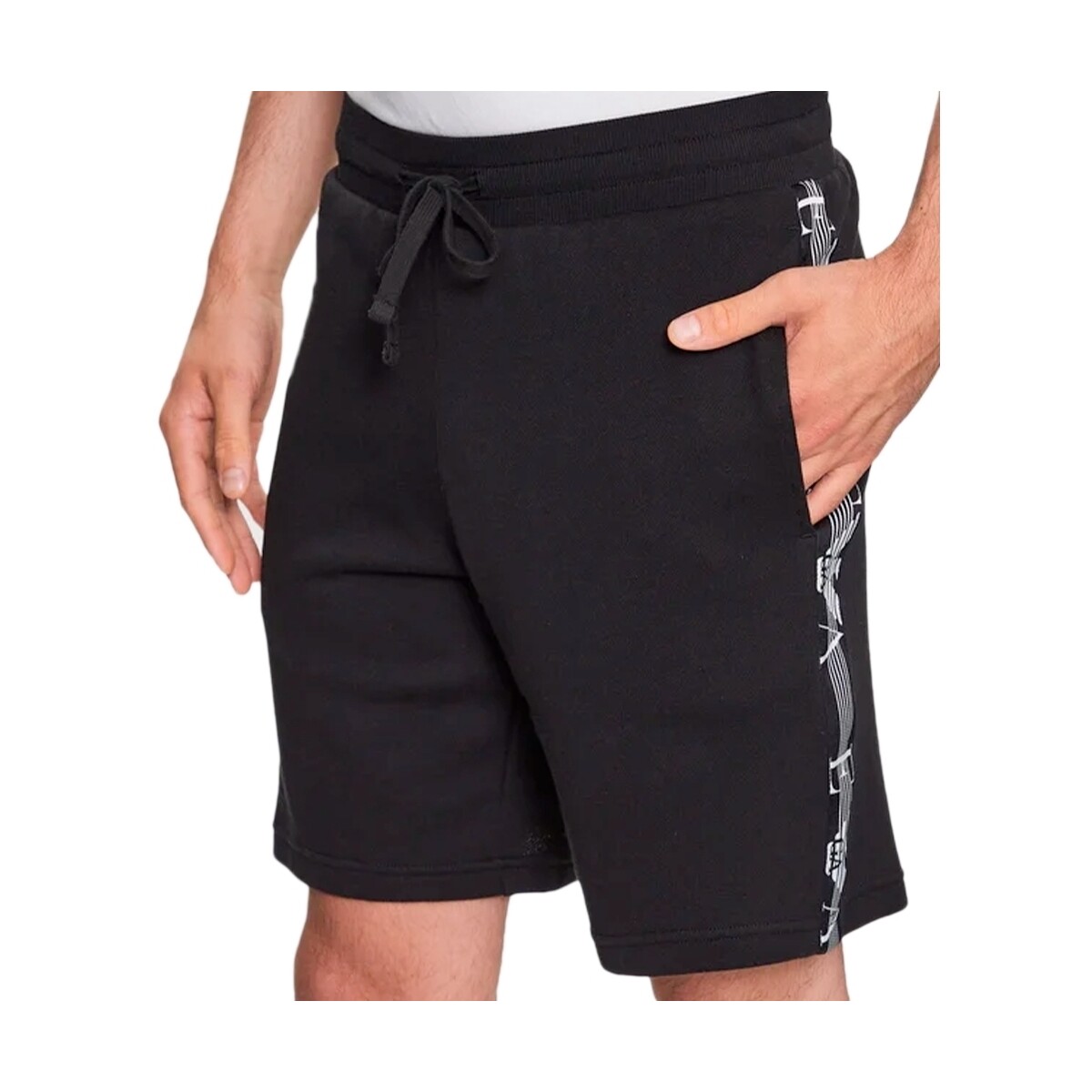 Abbigliamento Uomo Shorts / Bermuda Emporio Armani Scalapay Nero