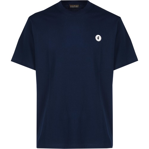 Abbigliamento Uomo T-shirt & Polo Save The Duck CAIUS 90000 Blu