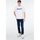 Abbigliamento Uomo T-shirt & Polo Blauer 24SBLUH02144 100 Bianco