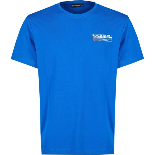 Abbigliamento Uomo T-shirt maniche corte Napapijri S-KASBA B2L1 Blue lapis