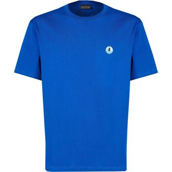 Abbigliamento Uomo T-shirt & Polo Save The Duck CAIUS 90049 Blue cobalto