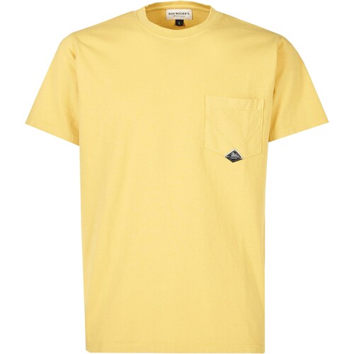 Abbigliamento Uomo T-shirt & Polo Roy Rogers T-SHIRT POCKET MAN C0082 Sun