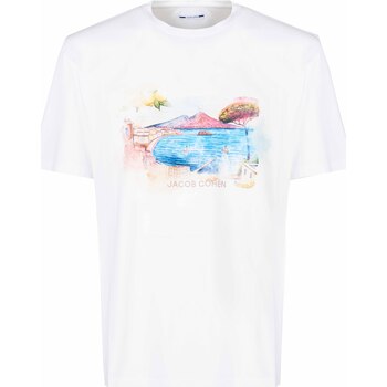 Abbigliamento Uomo T-shirt & Polo Jacob Cohen 4511 A01 Bianco