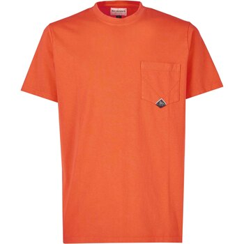 Abbigliamento Uomo T-shirt & Polo Roy Rogers T-SHIRT POCKET MAN C0086 Paprika