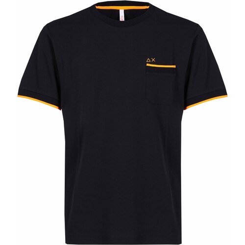 Abbigliamento Uomo T-shirt & Polo Sun68 T34124 11 Nero