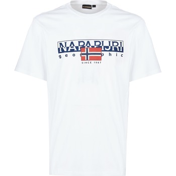 Abbigliamento Uomo T-shirt & Polo Napapijri S-AYLMER 0021 Bianco