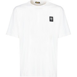 Abbigliamento Uomo T-shirt & Polo Blauer 24SBLUH02243 102 Bianco neve