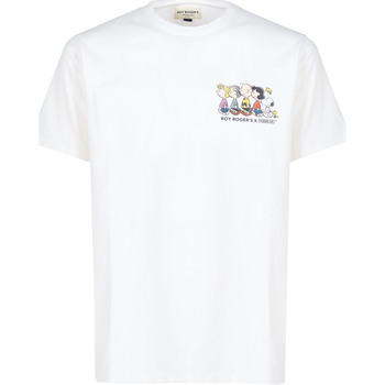 Abbigliamento Uomo T-shirt & Polo Roy Rogers T-SHIRT MAN C0147 White washed
