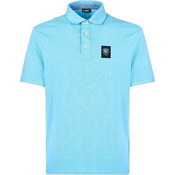 Abbigliamento Uomo T-shirt & Polo Blauer 24SBLUT02150 972 Air blu