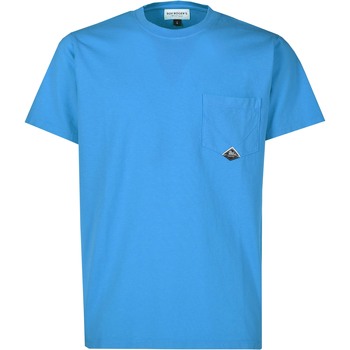 Abbigliamento Uomo T-shirt & Polo Roy Rogers T-SHIRT POCKET MAN C0128 Blu