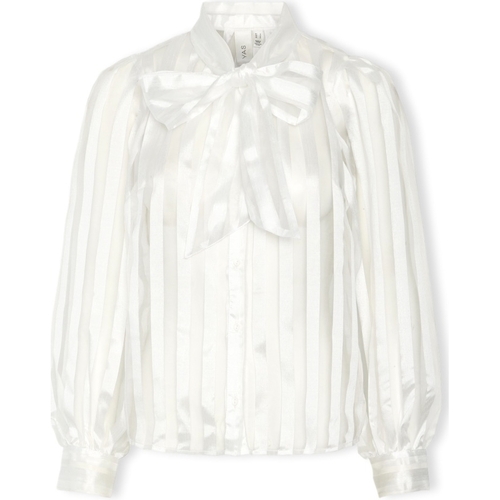 Abbigliamento Donna Top / Blusa Y.a.s YAS Jose Shirt L/S - Star White Bianco