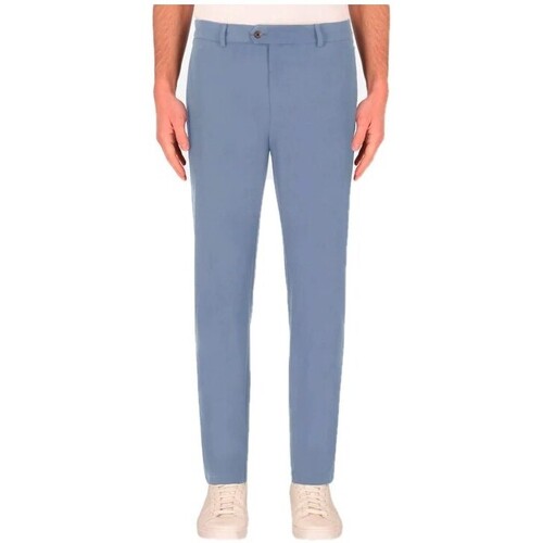 Abbigliamento Uomo Jeans Distretto12 Pantalone York T Active Azzurro Polvere Blu
