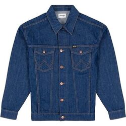 Abbigliamento Uomo Giacche in jeans Wrangler ATRMPN-45063 Blu