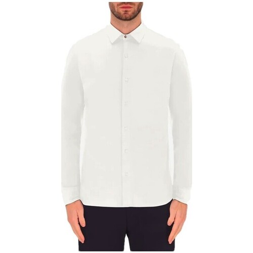 Abbigliamento Uomo T-shirt & Polo Distretto12 Camicia Active Tew Bianco Bianco