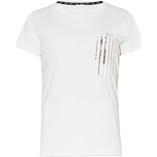 Abbigliamento Donna T-shirt & Polo Liu Jo TA4136 JS003 Beige