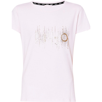Abbigliamento Donna T-shirt & Polo Liu Jo TA4246 JS003 Rosa