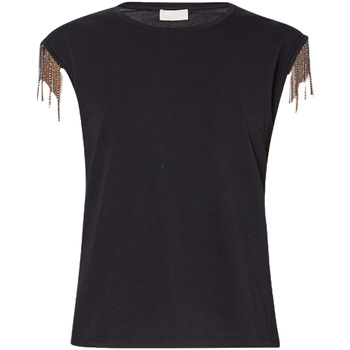 Abbigliamento Donna T-shirt & Polo Liu Jo WA4016 J5003_CA Nero