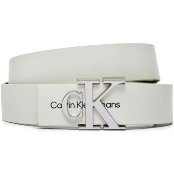 Accessori Donna Cinture Calvin Klein Jeans K60K610281 Bianco