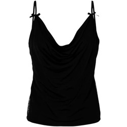 Abbigliamento Donna Top / T-shirt senza maniche Pinko top nero pizzo Nuraqus Nero