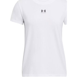 Abbigliamento Donna T-shirt maniche corte Under Armour OFF CAMPUS CORE SS Bianco