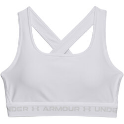 Abbigliamento Donna Top / T-shirt senza maniche Under Armour UA CROSSBACK MID BRA Bianco