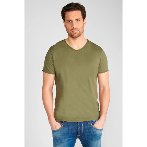 Abbigliamento Uomo T-shirt & Polo Le Temps des Cerises T-shirt GRIBS Verde