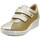 Scarpe Donna Sneakers Imac Sneakers Donna, Comfort, Pelle e Tessuto-555600 Oro