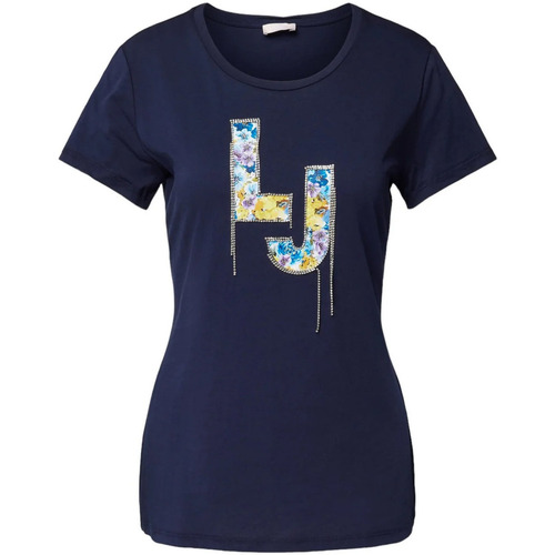 Abbigliamento Donna T-shirt & Polo Liu Jo MA4066 J5904 Blu