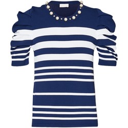 Abbigliamento Donna T-shirt & Polo Liu Jo MA4134 MS52N Blu