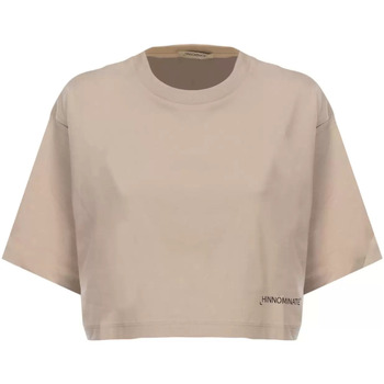 Image of T-shirt & Polo Hinnominate t-shirt cropped beige