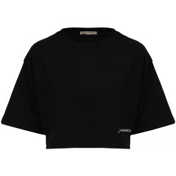 Abbigliamento Donna T-shirt & Polo Hinnominate t-shirt cropped nera Nero