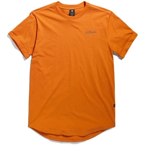 Abbigliamento Uomo T-shirt & Polo G-Star Raw T-Shirt Back Gr Lash Arancione Arancio