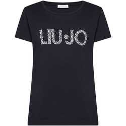 Abbigliamento Donna T-shirt & Polo Liu Jo MA4322 J5904 Nero