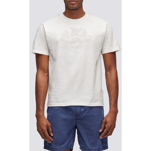 Abbigliamento Uomo T-shirt maniche corte Sundek M021TEJ78OT Bianco