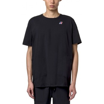 Abbigliamento Uomo T-shirt & Polo K-Way T-Shirt Seril Travel Black Pure Nero
