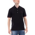 Image of T-shirt & Polo Lyle & Scott Polo Con Dettagli A Contrasto Black Burgundy