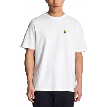 Lyle & Scott T-Shirt Oversize Bianco Bianco
